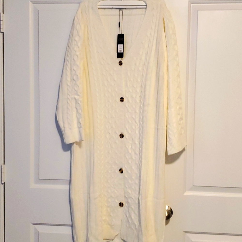 Fashion Nova Curve Inspire Me Cable Knit - Size 3x
